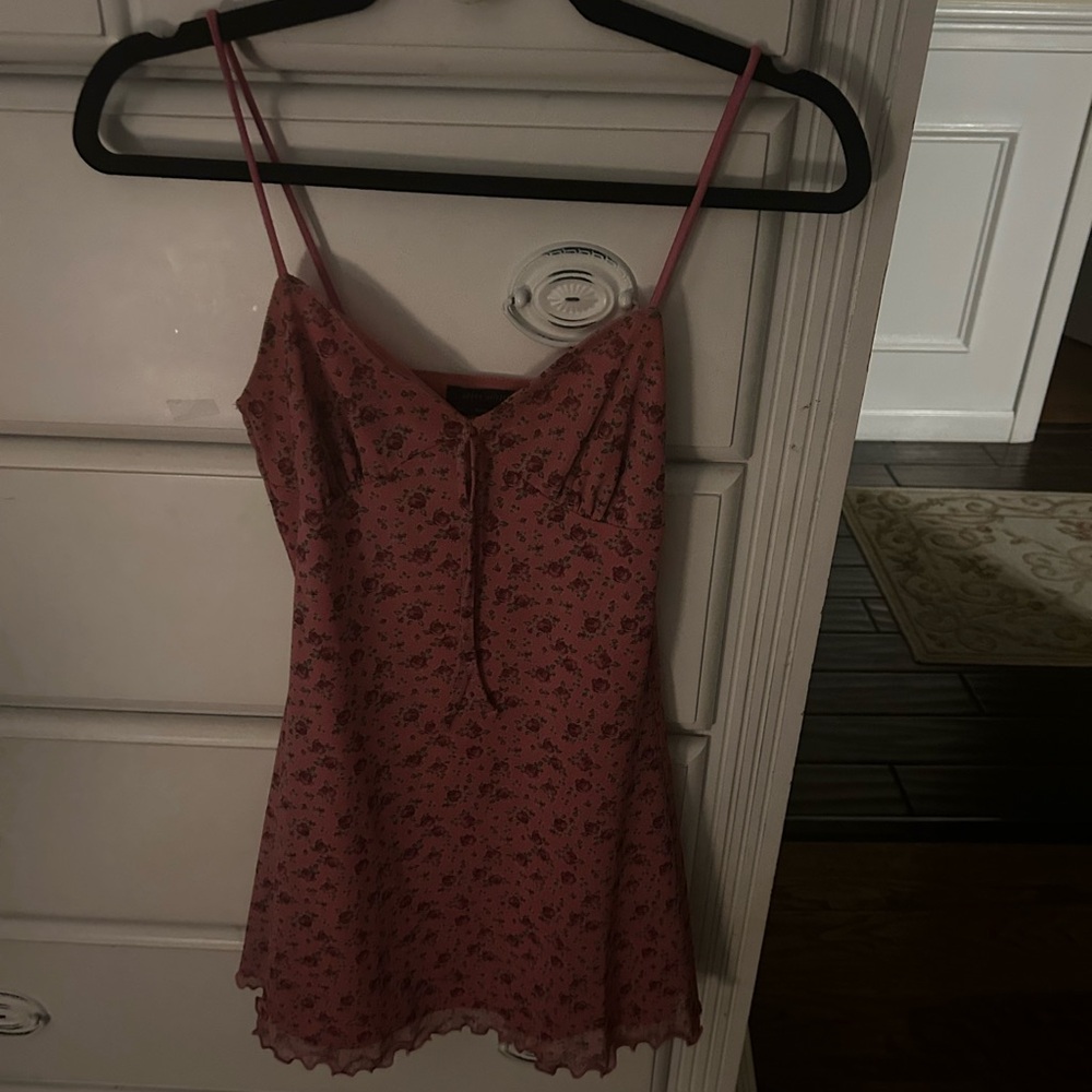 Urban Outfitters Pink Floral Dress